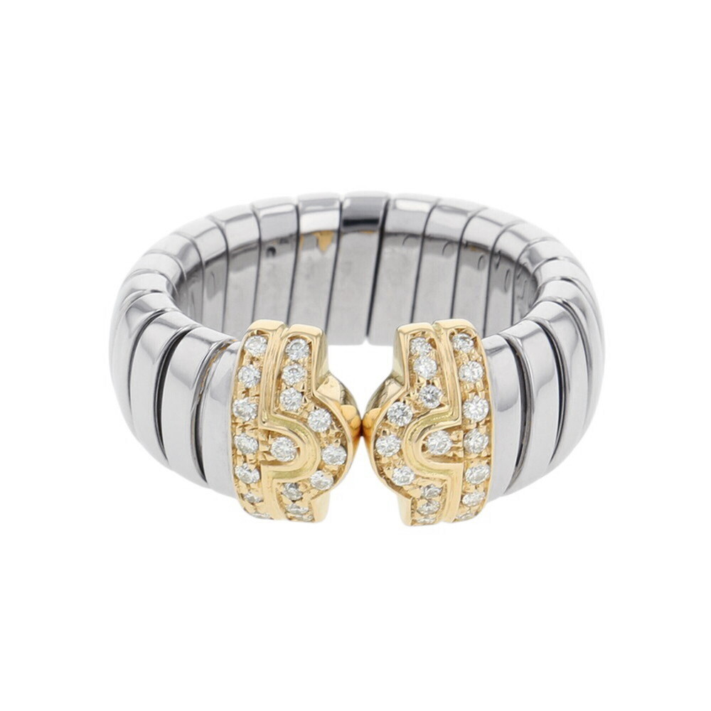 BVLGARI 18k Gold Diamond Ring